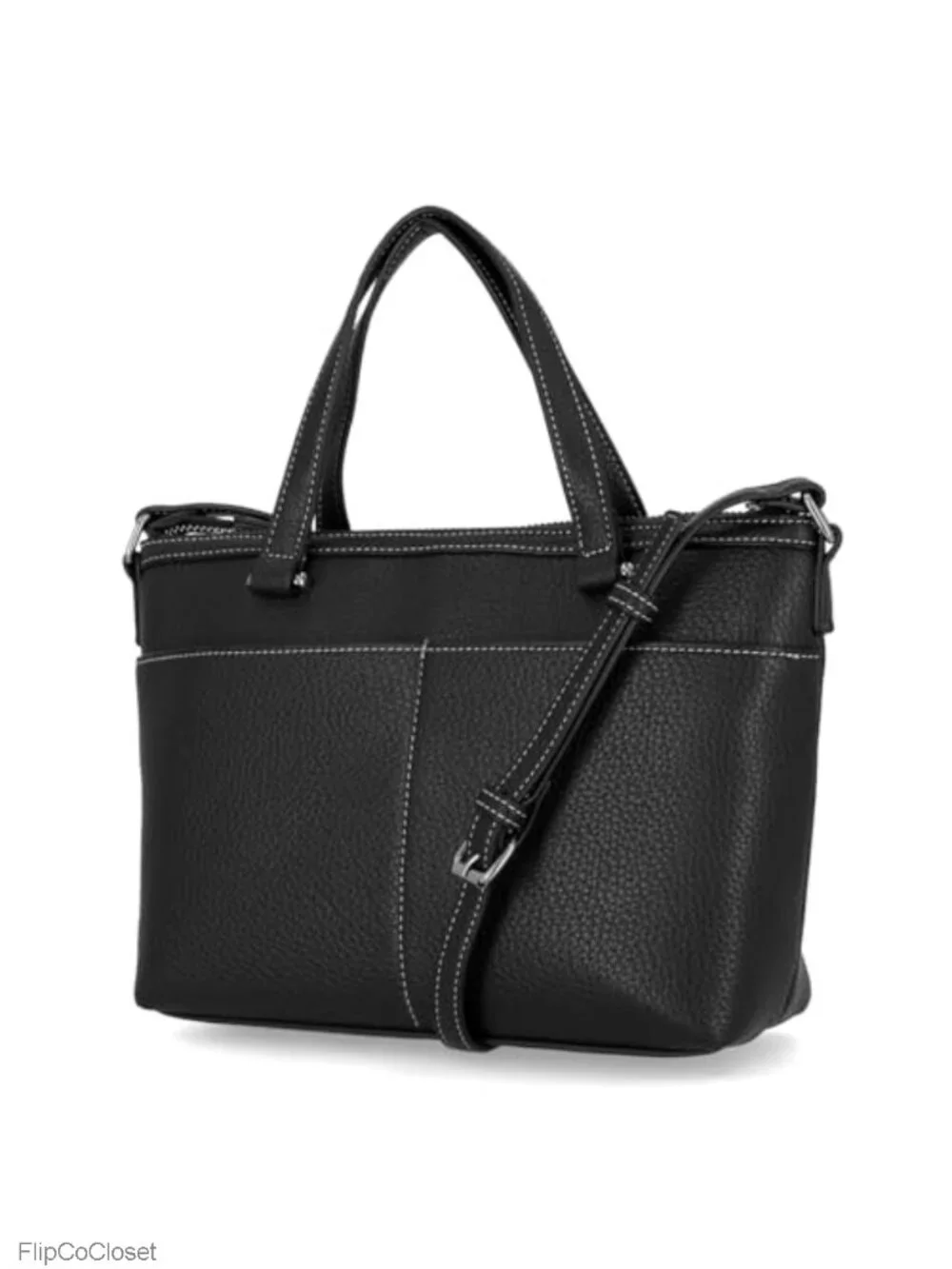 Faux Leather Satchel Handbag Crossbody Shoulder Bag Top Handle Purse